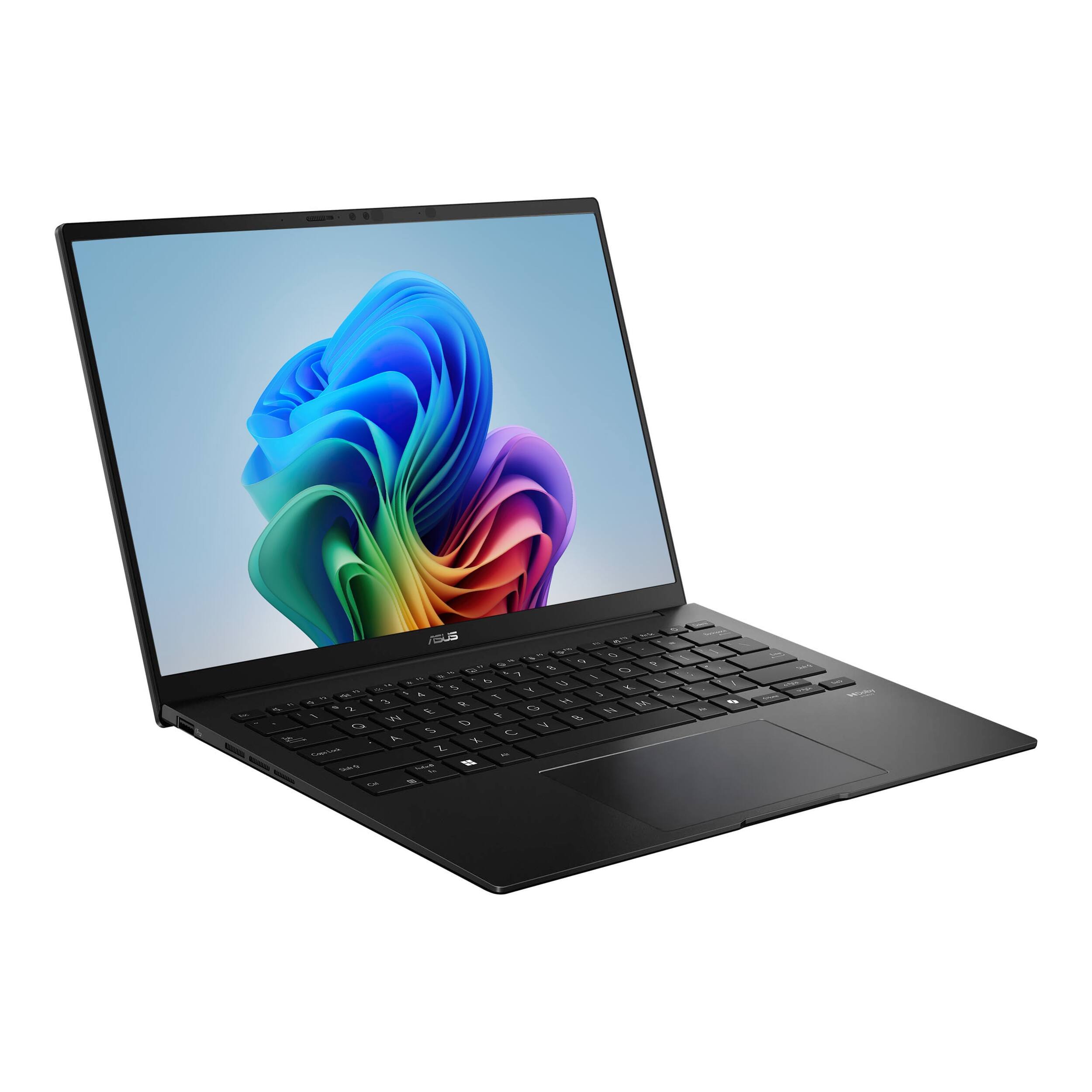 Alt View 3. ASUS - ASUS Zenbook 14 14" WUXGA OLED Touch AI Laptop,Ryzen AI 7 445,16GB RAM,1TB SSD+1TB Dock Set,Backlit,Win 11 Pro,Black - UM3406GA-WS76T-Upgraded.