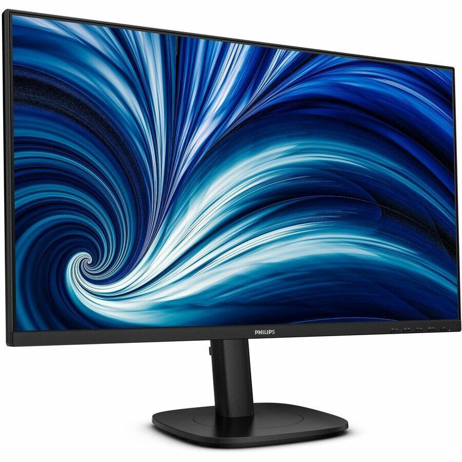 Angle. Philips - Philips 27B2N3500J 27" Class WQHD LED Monitor - 16:9 - Textured Black - 27" Viewable - In-plane Switching (IPS) - Textured Black.