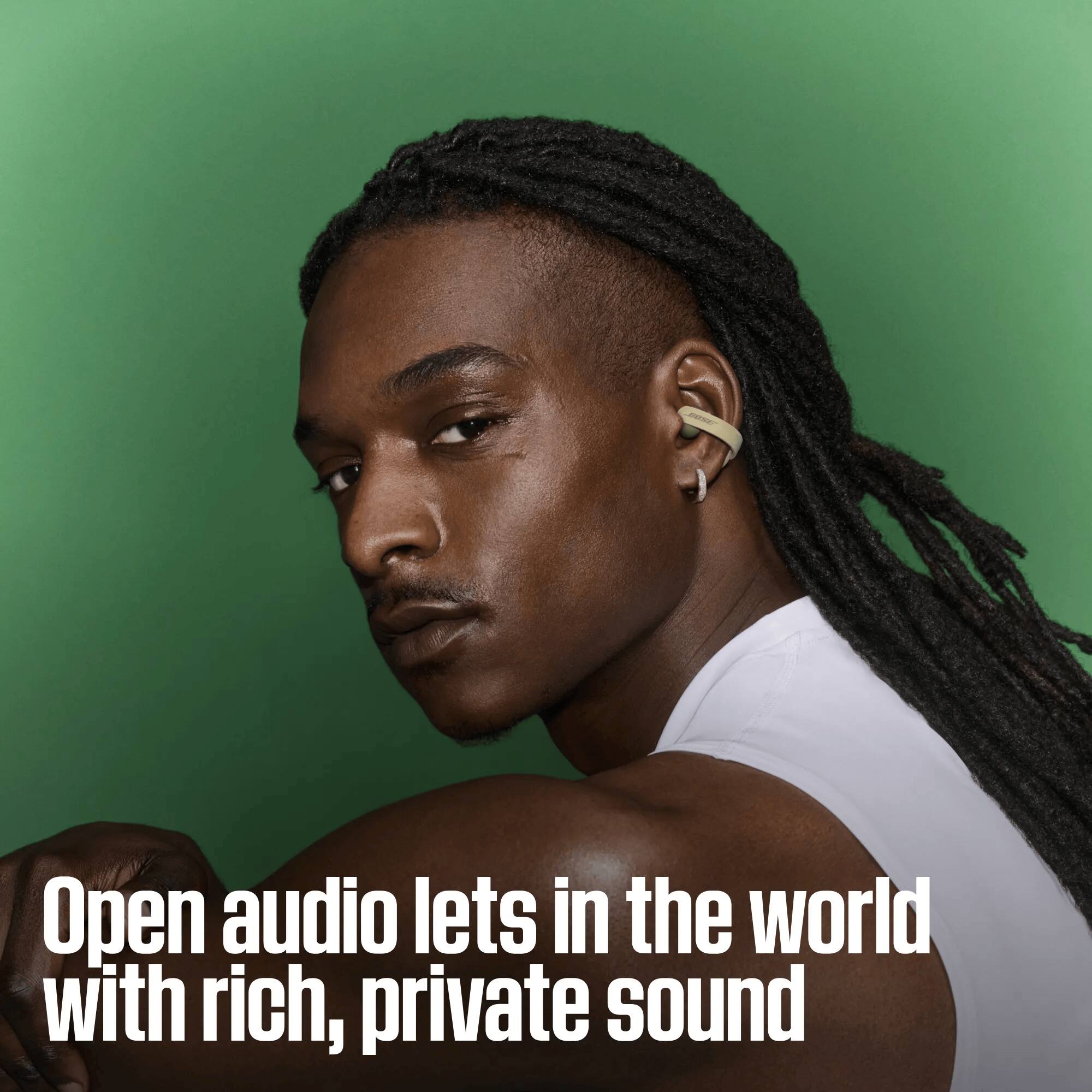 Open audio lets in the world with rich, private sound