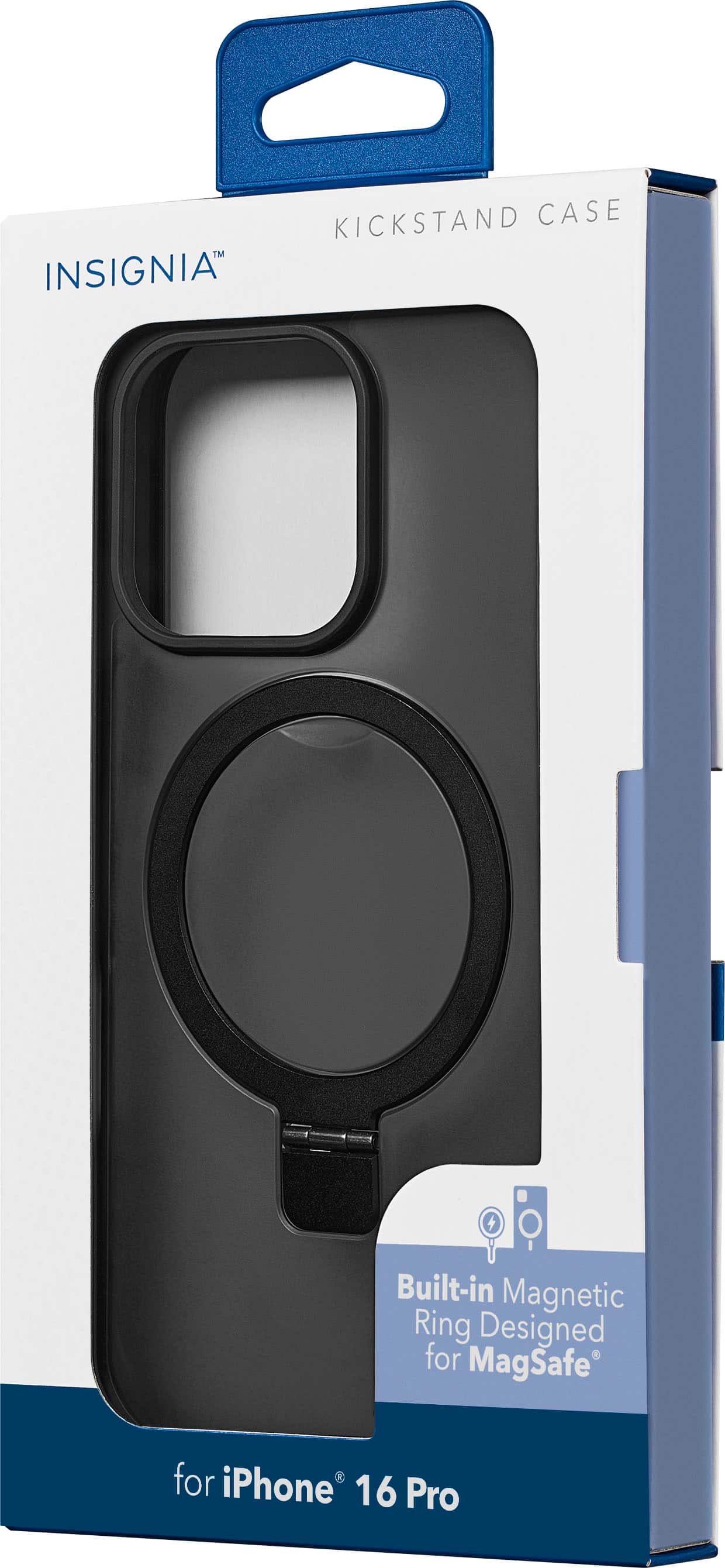 Kickstand Case TM Insignia Built-in Magnetic Ring Designed for MagSafe for iPhone 16 Pro
