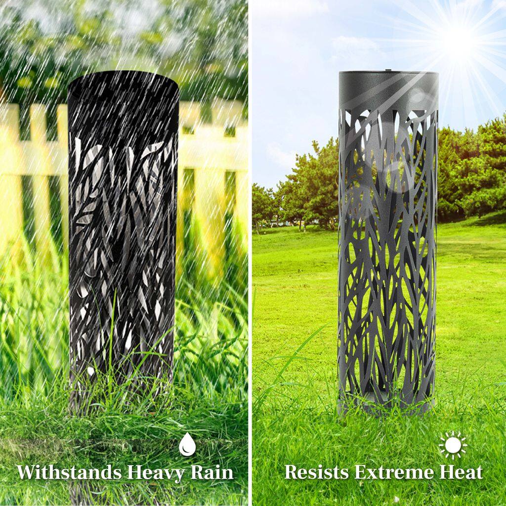 Withstands Heavy Rain  
Resists Extreme Heat