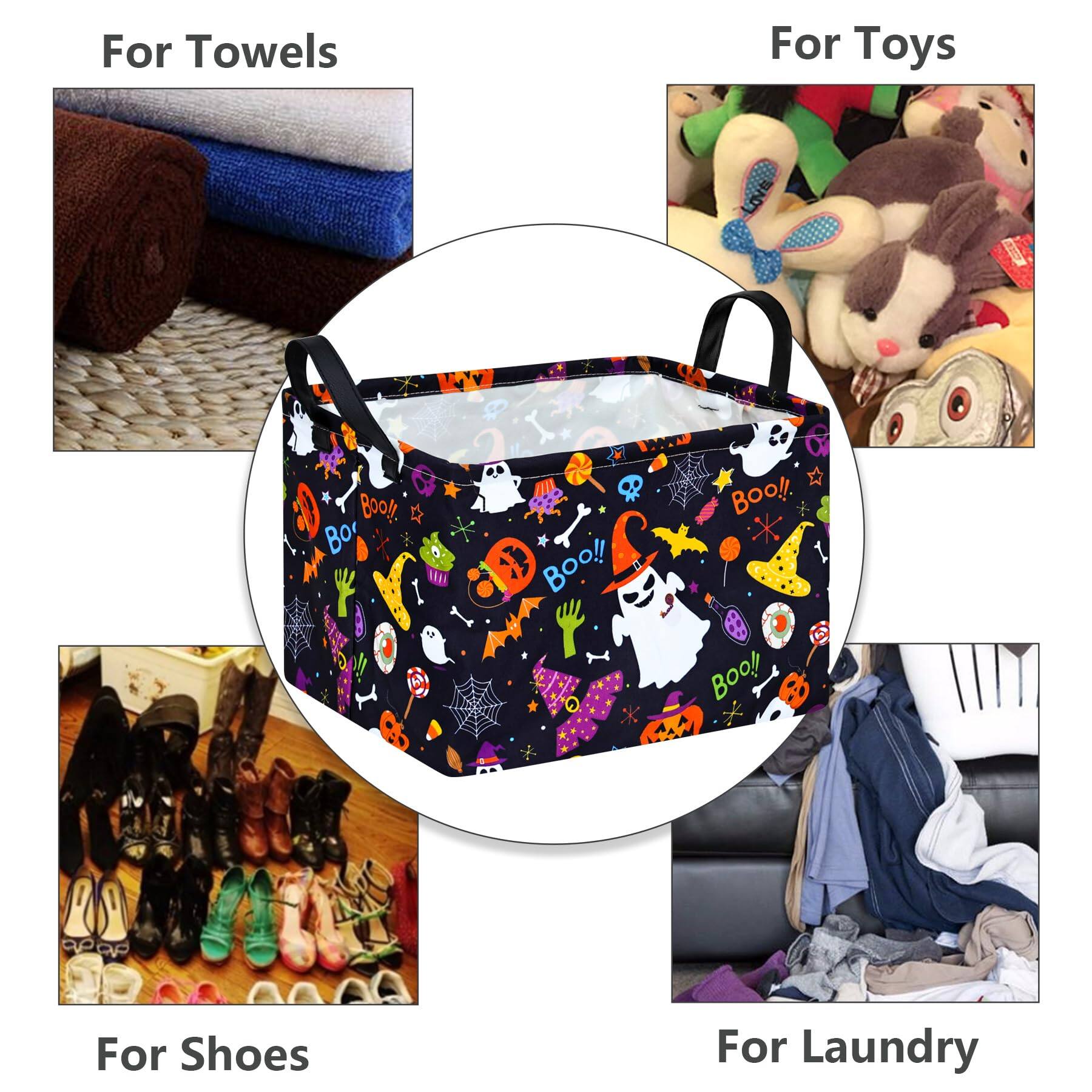 For Towels  
For Toys  
For Shoes  
For Laundry