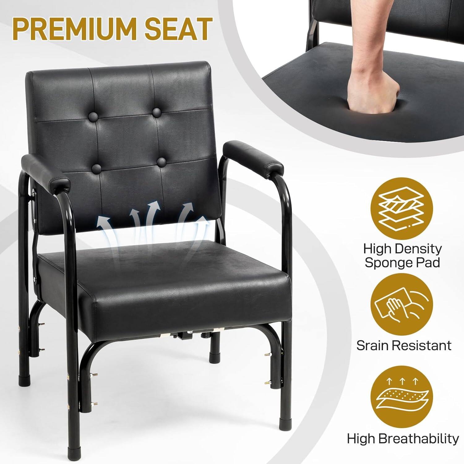 PREMIUM SEAT

- High Density Sponge Pad
- Strain Resistant
- High Breathability