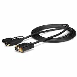 StarTech.com - HDMI to VGA Cable - 10 ft / 3m - 1080p - 1920 x 1200 - Active HDMI Cable - Monitor Cable - Computer Cable