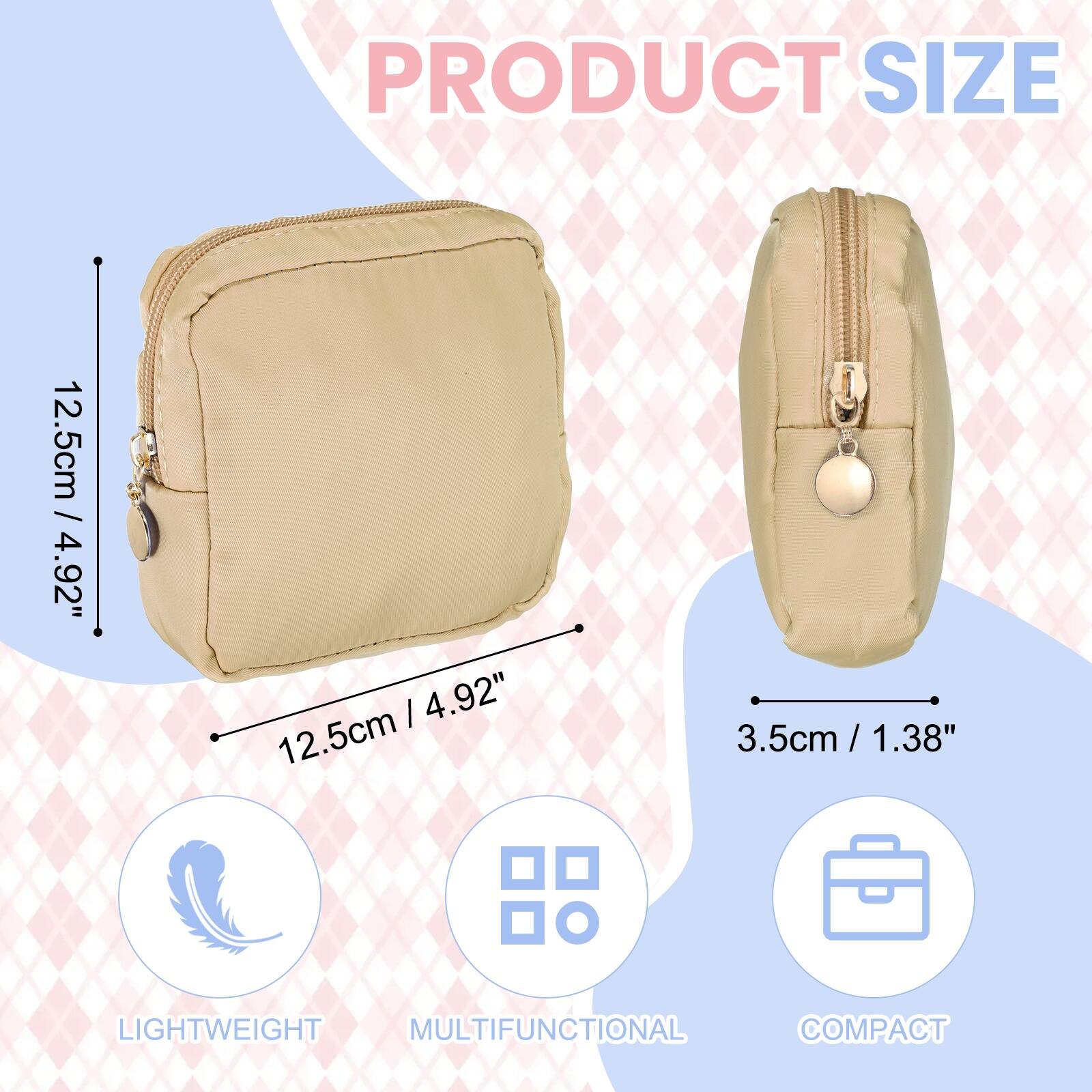 PRODUCT SIZE  
12.5cm / 4.92"  
3.5cm / 1.38"  
LIGHTWEIGHT  
MULTIFUNCTIONAL  
COMPACT
