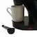 Alt View 1. Brentwood - Brentwood Single Cup Coffee Maker in Black - Black.