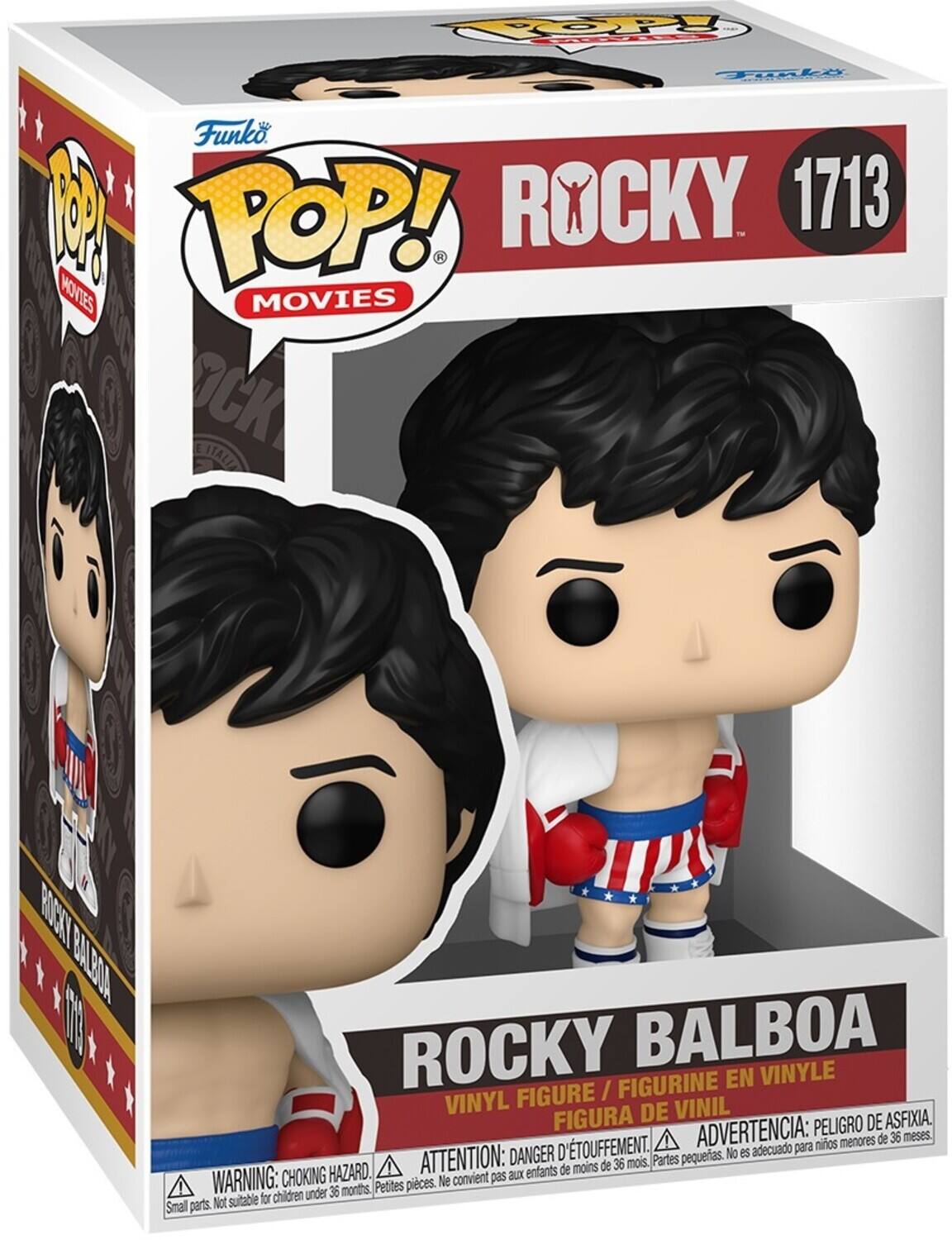 TOOPY Tili t Funko F POP! ROCKY 1713 - MOVIES MOVIES ROCKY BALBOA FIGURINE EN VINYLE FIGURE / VINYL DE VINIL FIGURA ADVERTENCIA: PELIGRO DE ASFIXIA. menores de 36 meses. D'TOUFFEMENT. adecuado para nios DANGER pequeas. No es HAZARD. ATTENTION: aux enfants de moins de 36 mois, Partes WARNING: CHOKING Petites pices. Ne convient pas children under 36 months. Not suitable for Small parts.