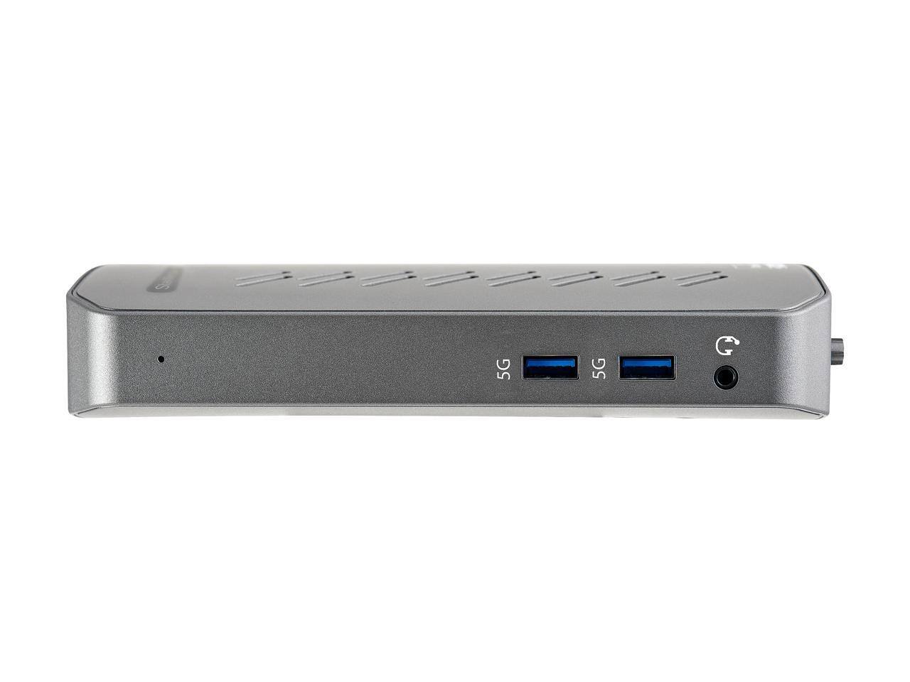 StarTech.com DK30A2DHU USB C/USB A Dock, Dual 4K 60Hz HDMI/DP, 6x USB A ...