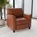Alt View 1. Alamont Home - Hercules Diplomat Contemporary Leather/Faux Leather Reception Chair - Cognac.