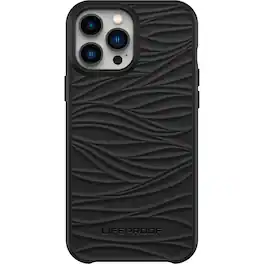 LifeProof - WAKE Series Soft Shell for Apple iPhone 13 Pro Max and iPhone 12 Pro Max - Black