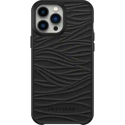 LifeProof - WAKE Series Soft Shell for Apple iPhone 13 Pro Max and iPhone 12 Pro Max - Black