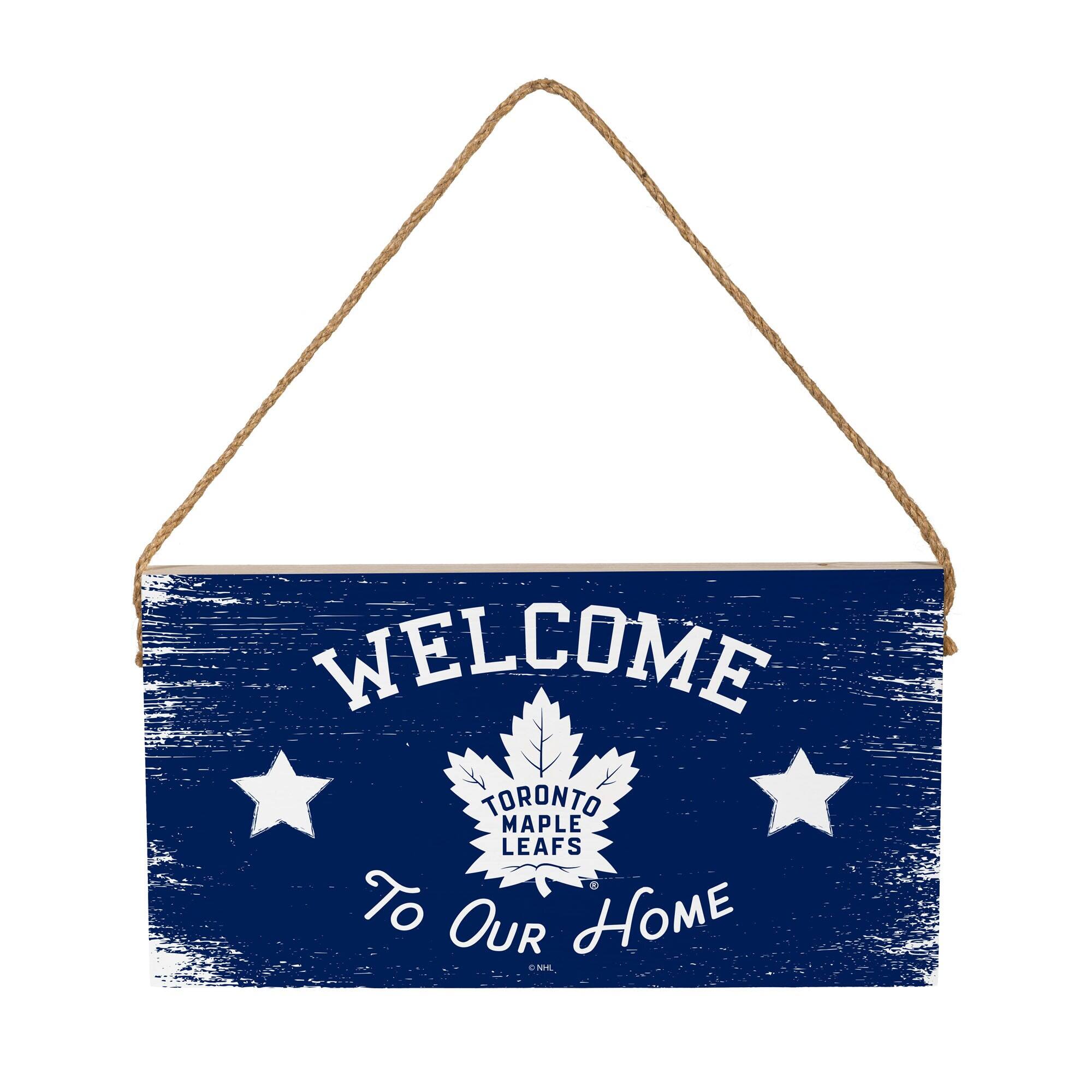 WELCOME  
TO OUR HOME  

TORONTO MAPLE LEAFS
