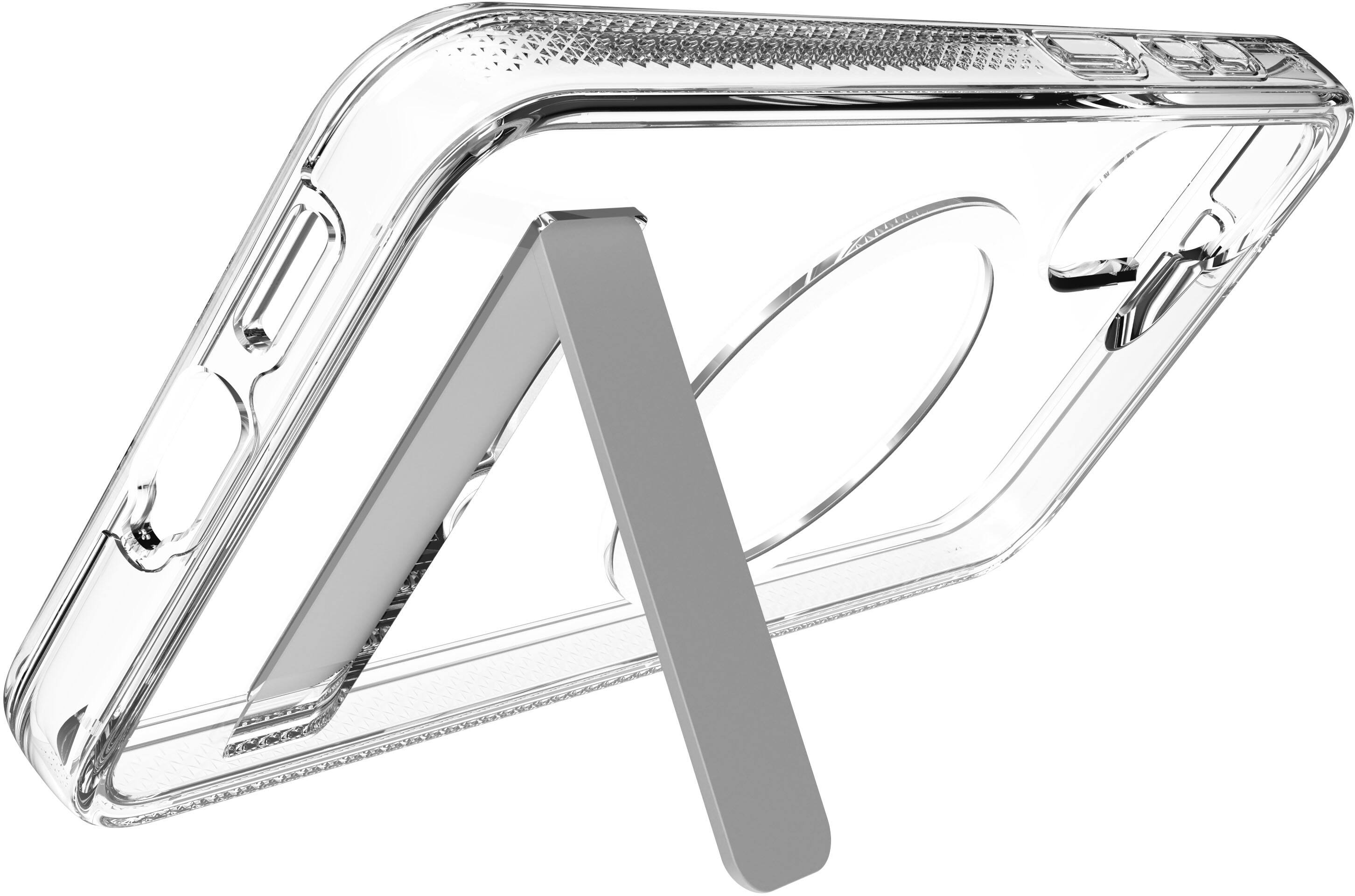 Alt View 10. ZAGG - Crystal Palace with Kickstand Case for Samsung Galaxy S26FE - Clear.