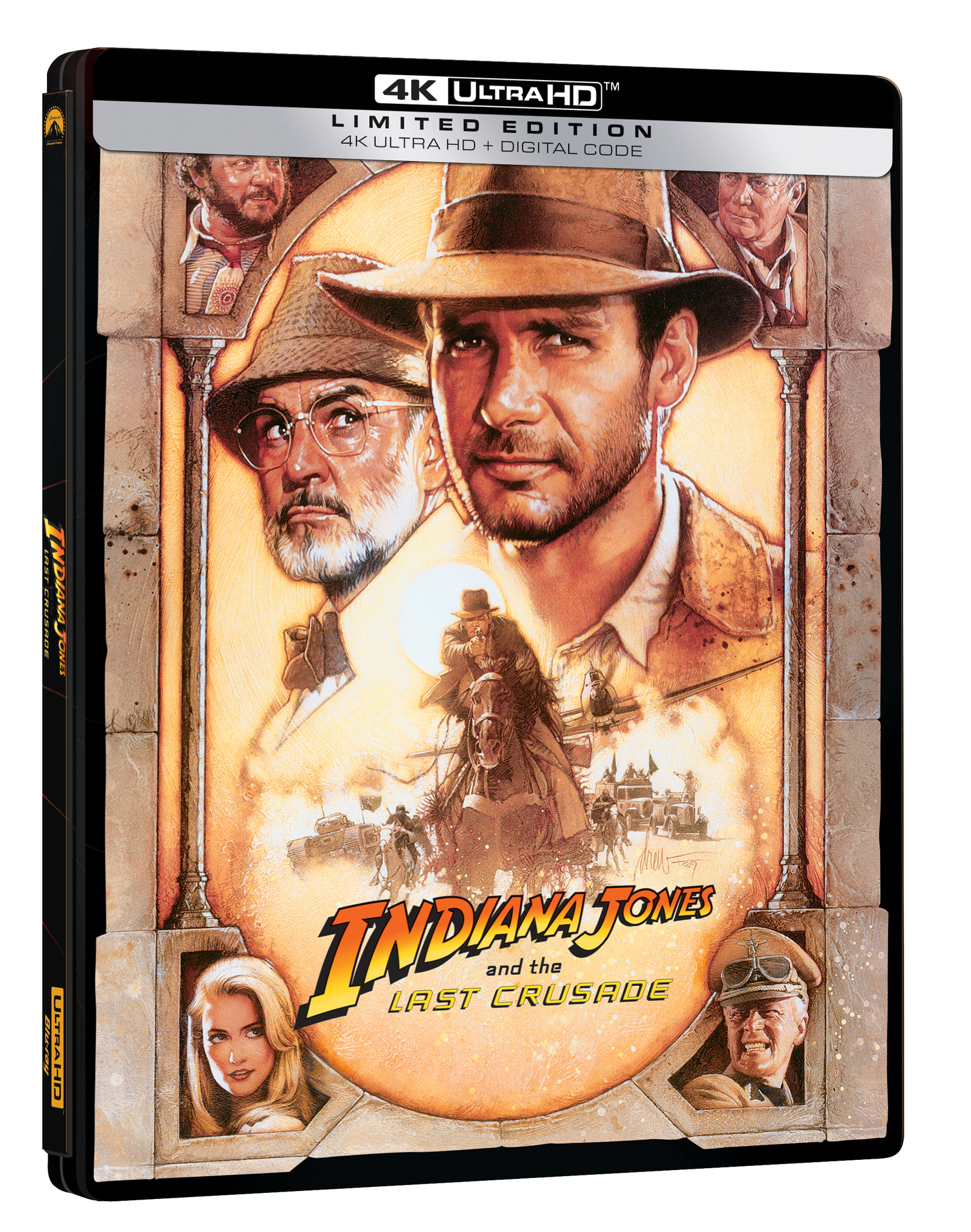 Indiana Jones and the Last Crusade [SteelBook] [Includes  - Best Buy