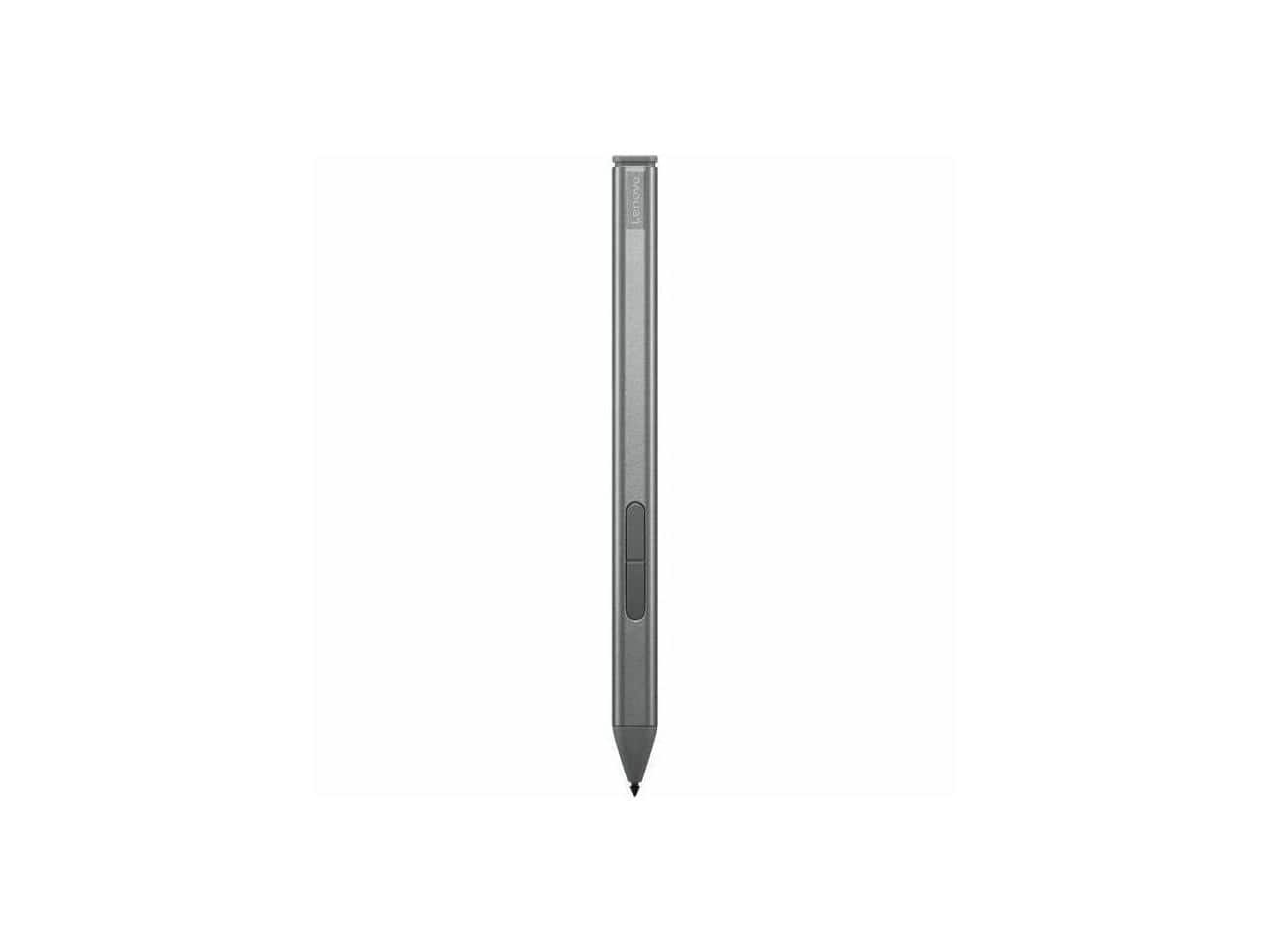 Front. Lenovo - Lenovo Active Stylus - Storm Grey  4X81P44052 - Black.