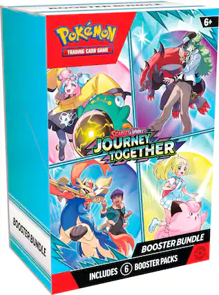 Bundle Booster Pokemon TCG 6+ Booster Packs Journey Together Booster Bundle