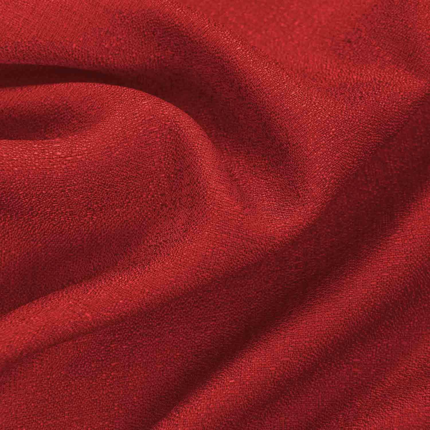 Left. RT Designers Collection - RT Designers Collection Cole Textured Grommet Room Darkening Curtain Panel 54" x 84" Red - Red.