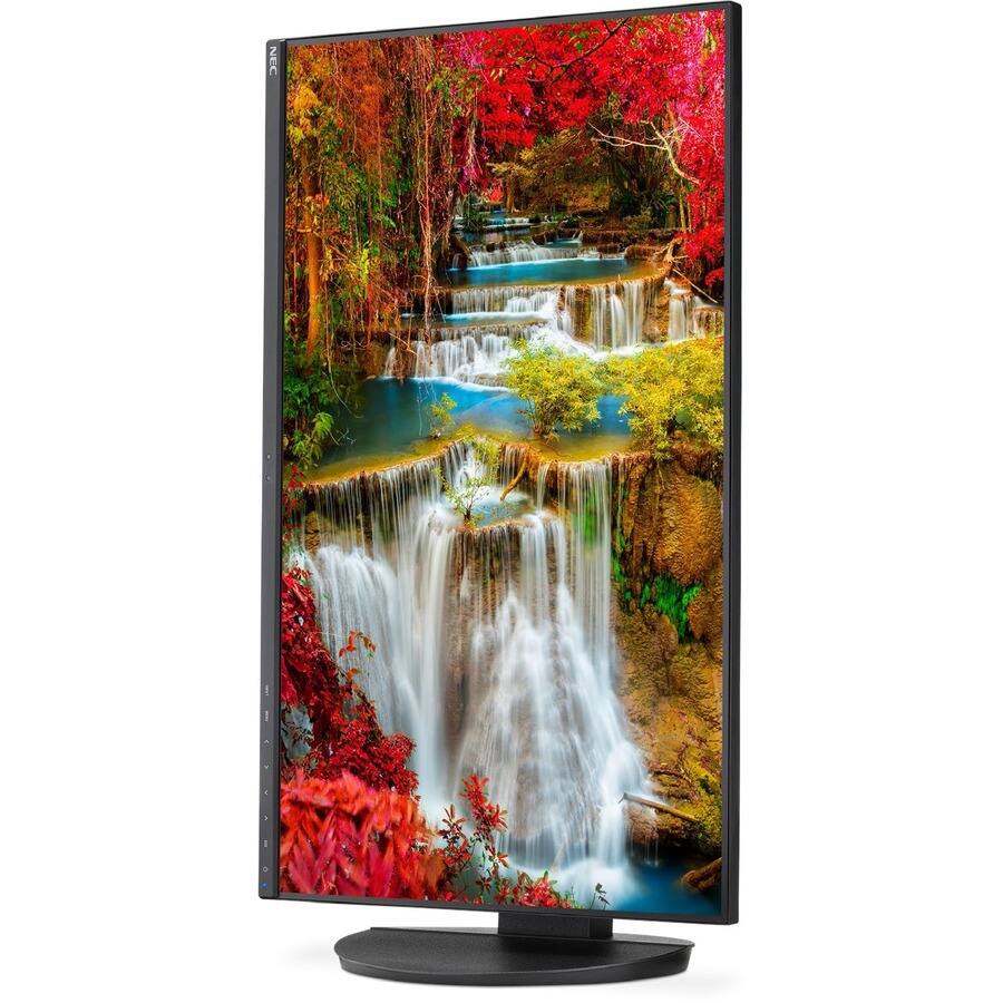 Alt View 5. NEC - NEC Display MultiSync EA242WU-BK 24" Class WUXGA LCD Monitor - 16:10 - Black - 24.1" Viewable - In-plane Switching (IPS) - Black.