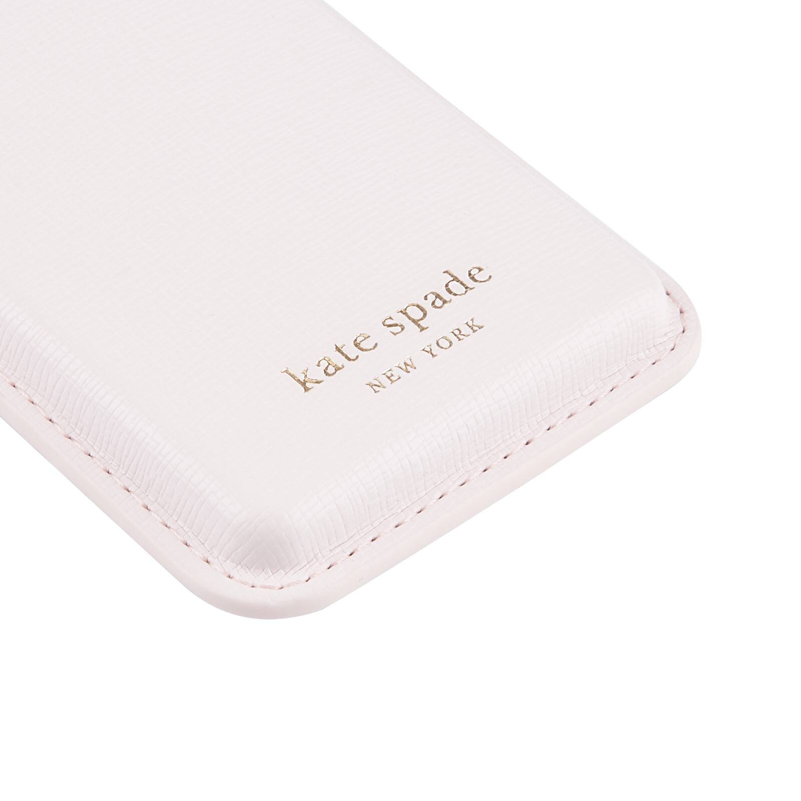 Alt View 2. kate spade new york - Magnetic Card Holder with MagSafe for Select Apple iPhones - Pale Dogwood.