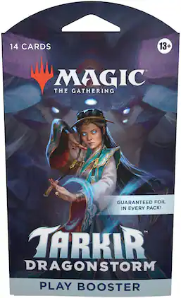 Wizards of The Coast - Magic: The Gathering Tarkir: Dragonstorm Play Booster Sleeve