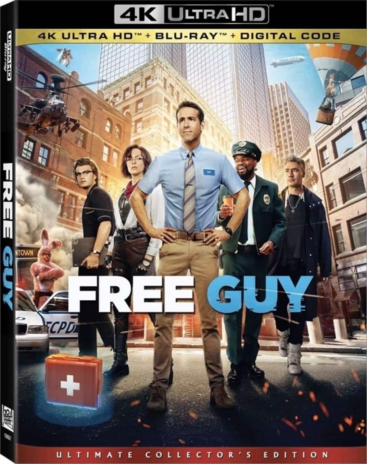 Front. Free Guy   - 4K Blu-Ray.