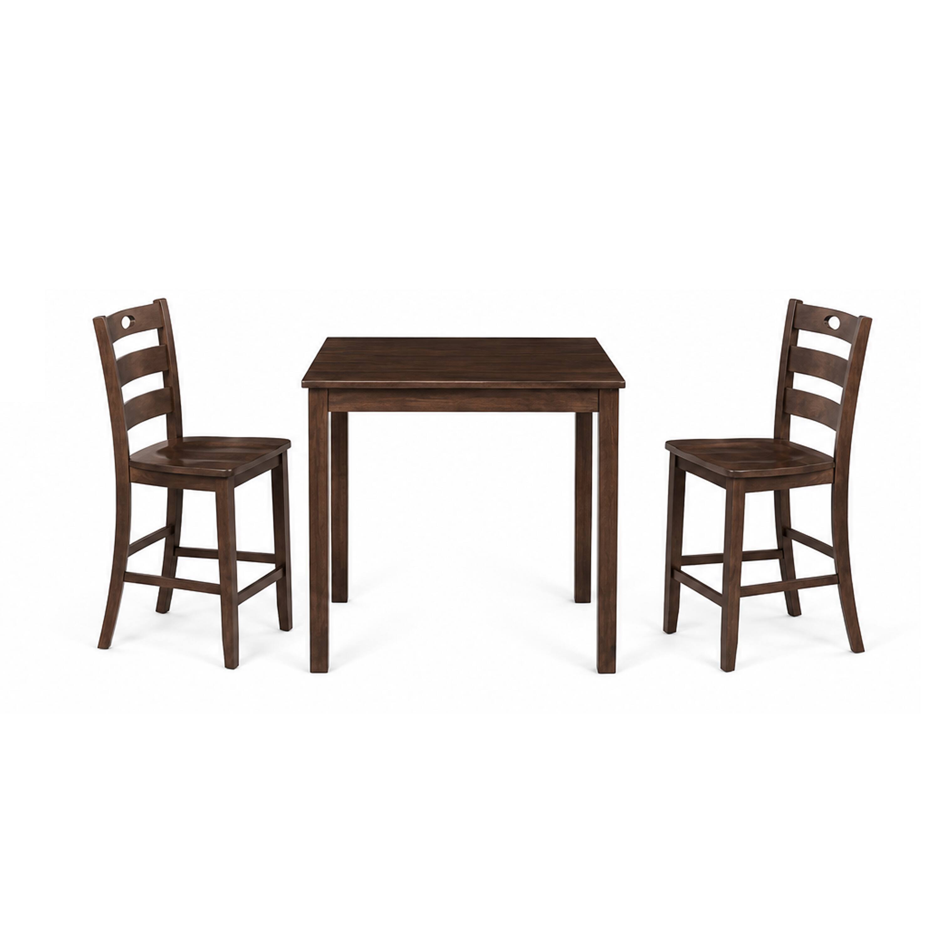 Manhattan Lane Lasie 5pc Counter Height Dining Table Set w 4 Chairs ...