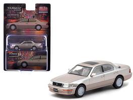 Lexus LS400 (UCF10) RHD (Right Hand Drive) "Global64" Series 1/64 Diecast Model by Tarmac Works - Champagne Beige Metallic