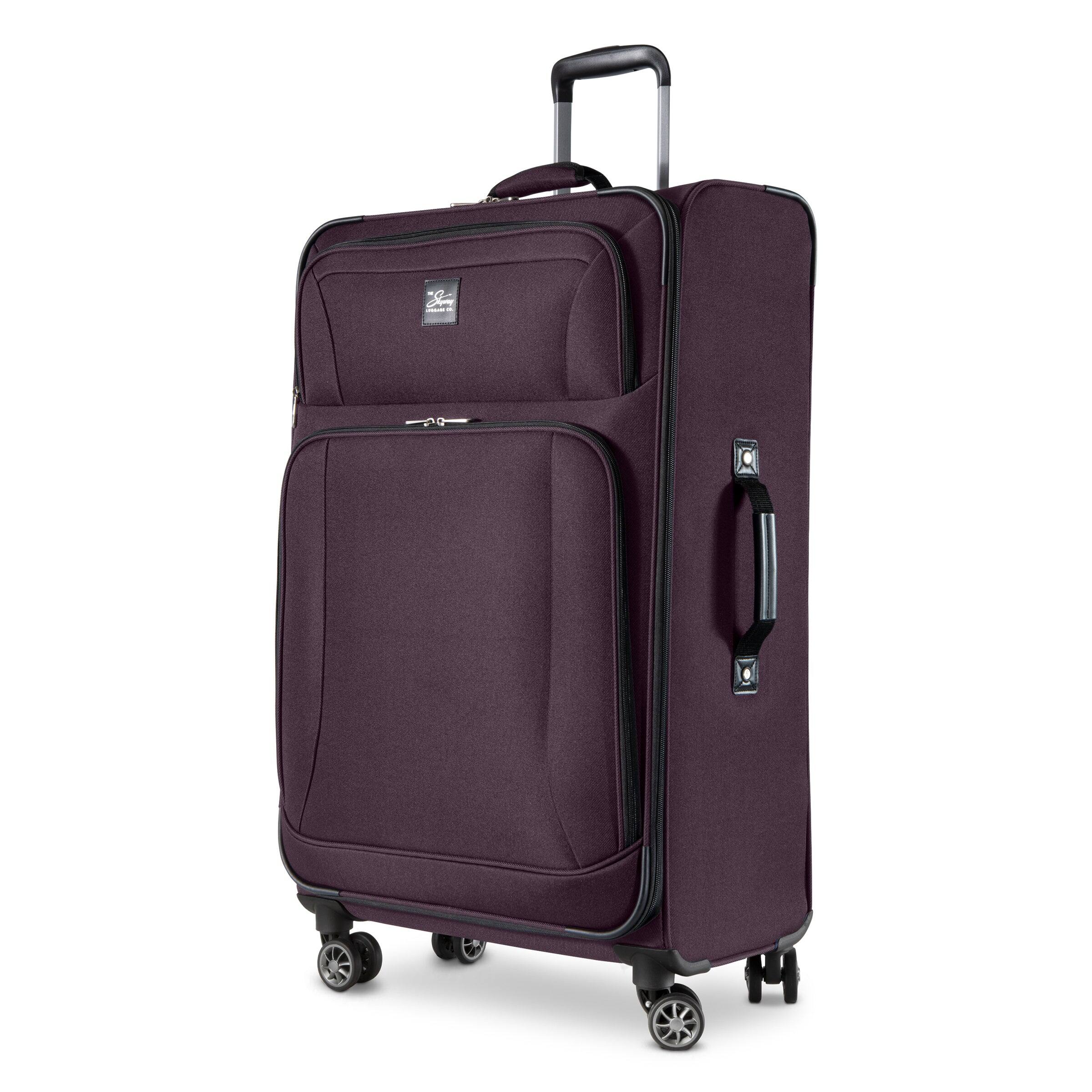Angle. Skyway - Epic Softside Large Check-In, Plum - Plum.