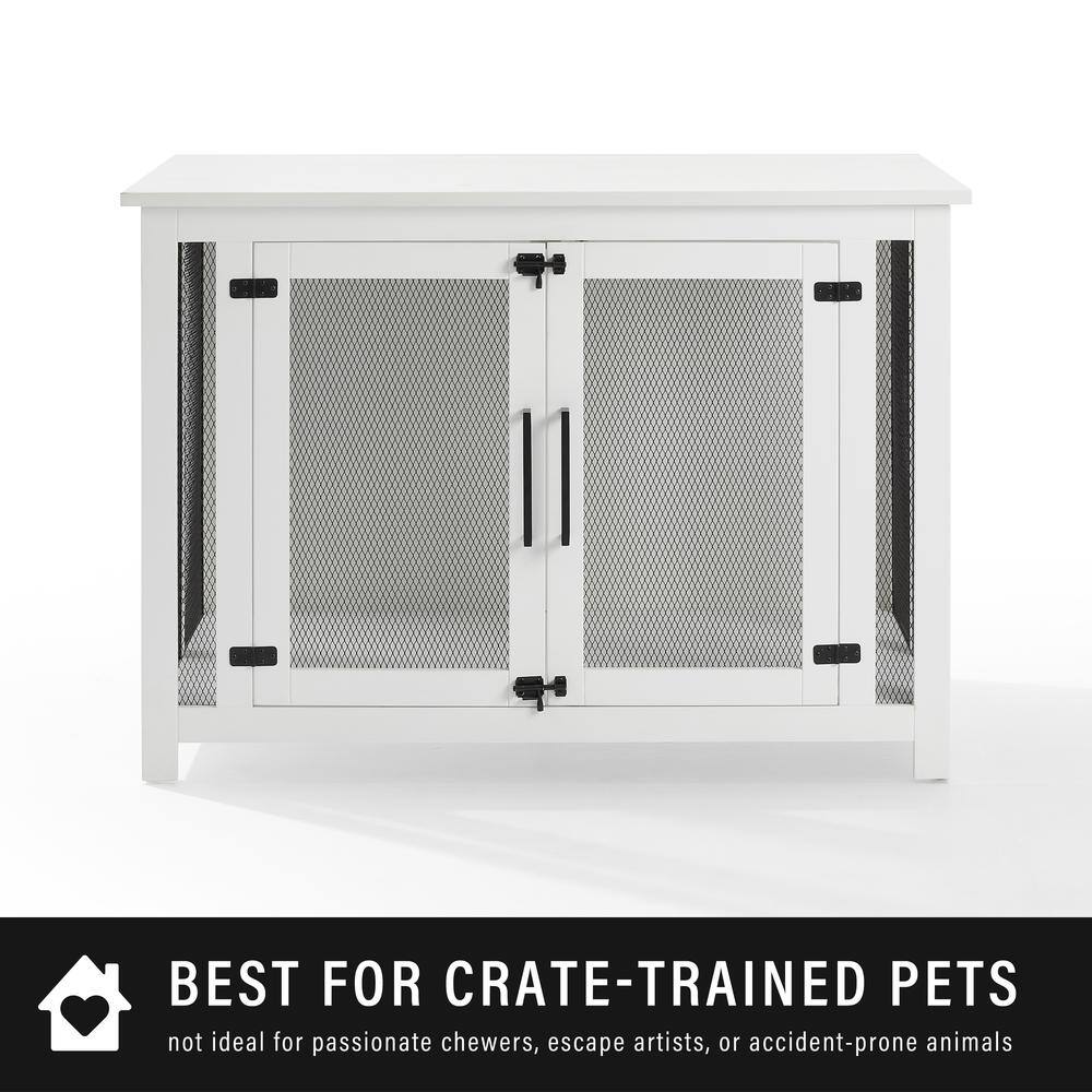 BEST FOR CRATE-TRAINED PETS  
not ideal for passionate chewers, escape artists, or accident-prone animals