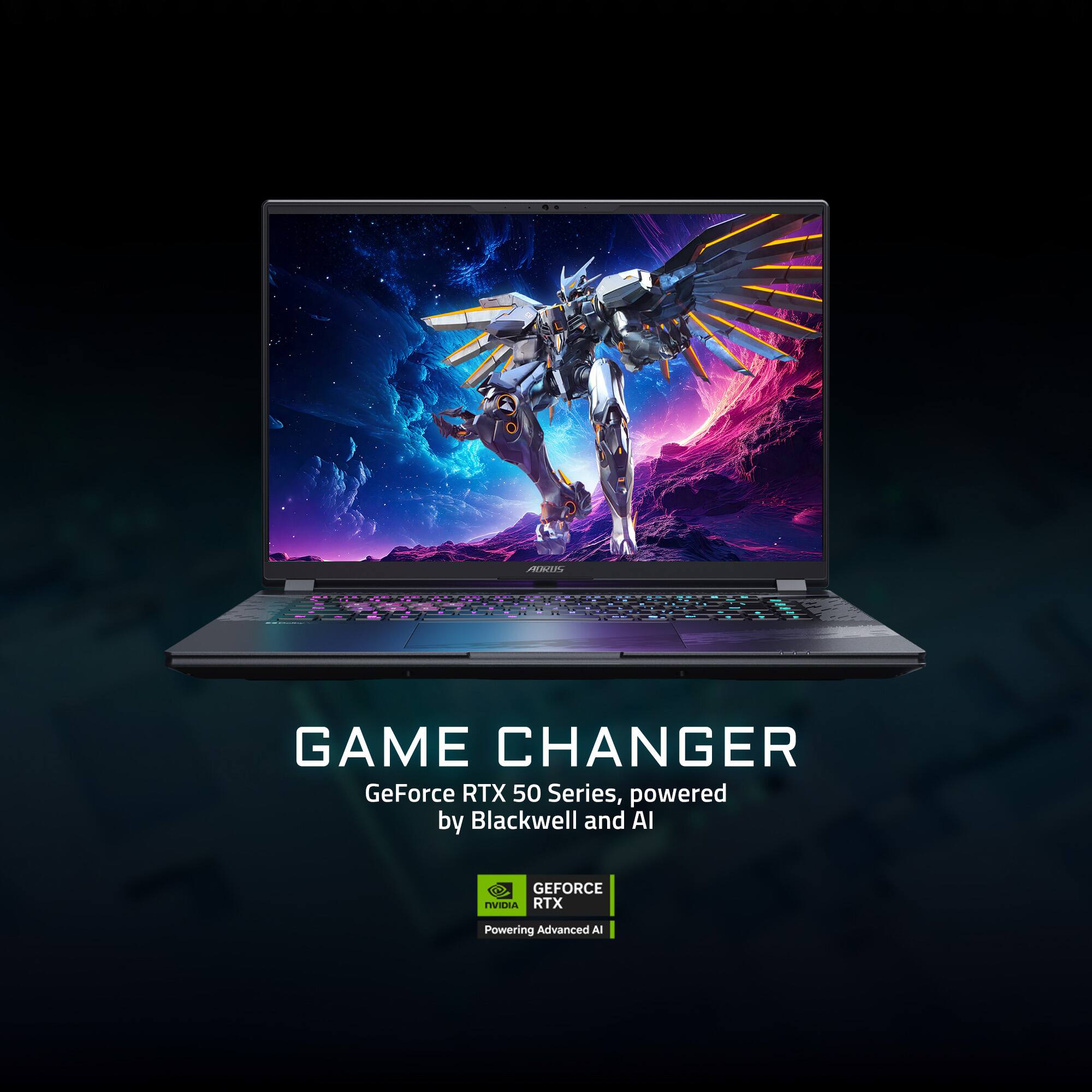JMIK GAME CHANGER GeForce RTX 50 Series, powered by Blackwell and Al.