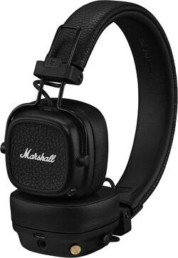 Marshall Major V Wireless On Ear Bluetooth Headphones with Marshall Major V Wireless On Ear Bluetooth Headphones with