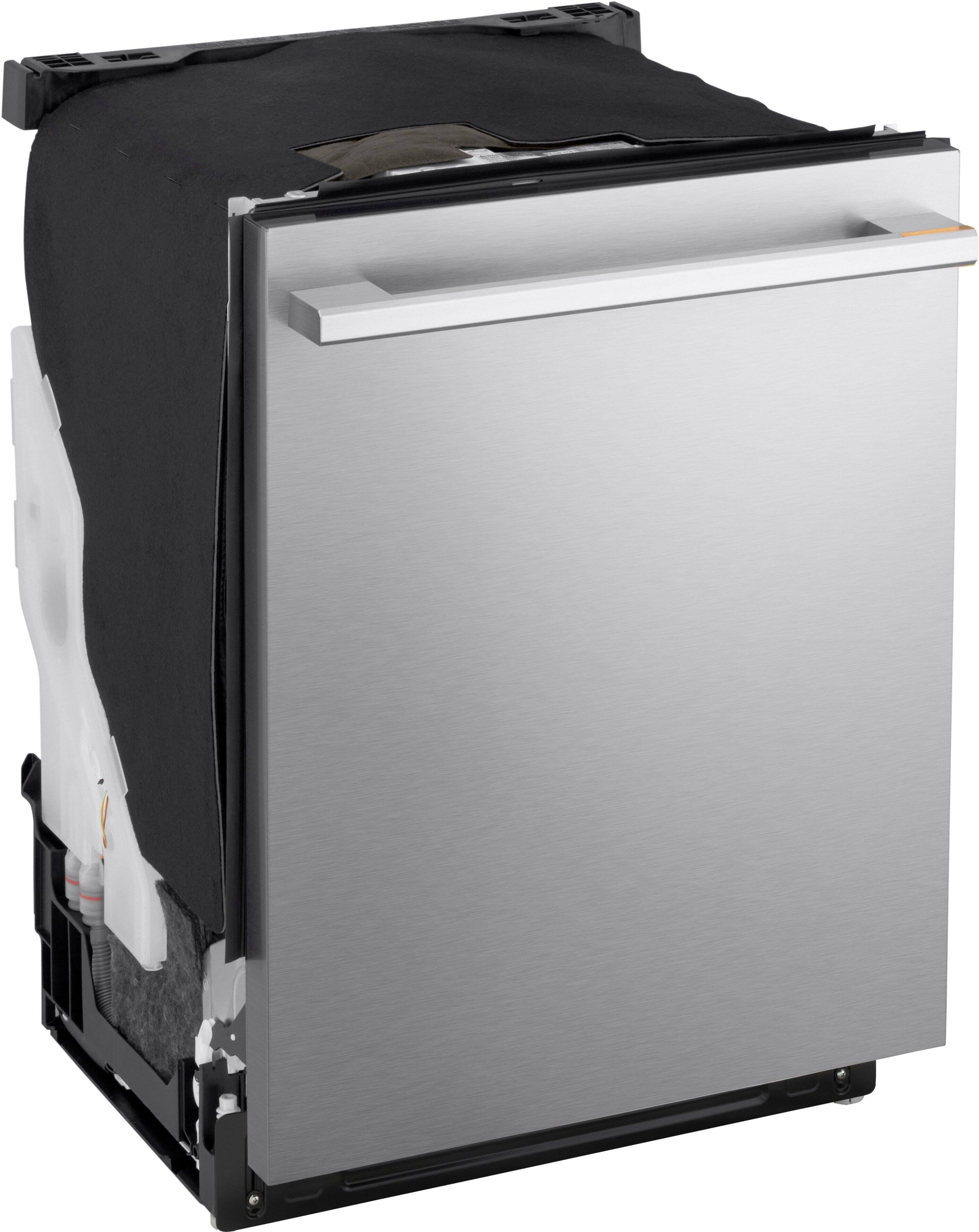 Alt View 1. LG - SIGNATURE FlushFit 24-in Top Control Smart Built-In Stainless Steel Tub Dishwasher with 3rd Rack, Quad Wash Pro, 39dBA - PrintProof Stainless Steel.