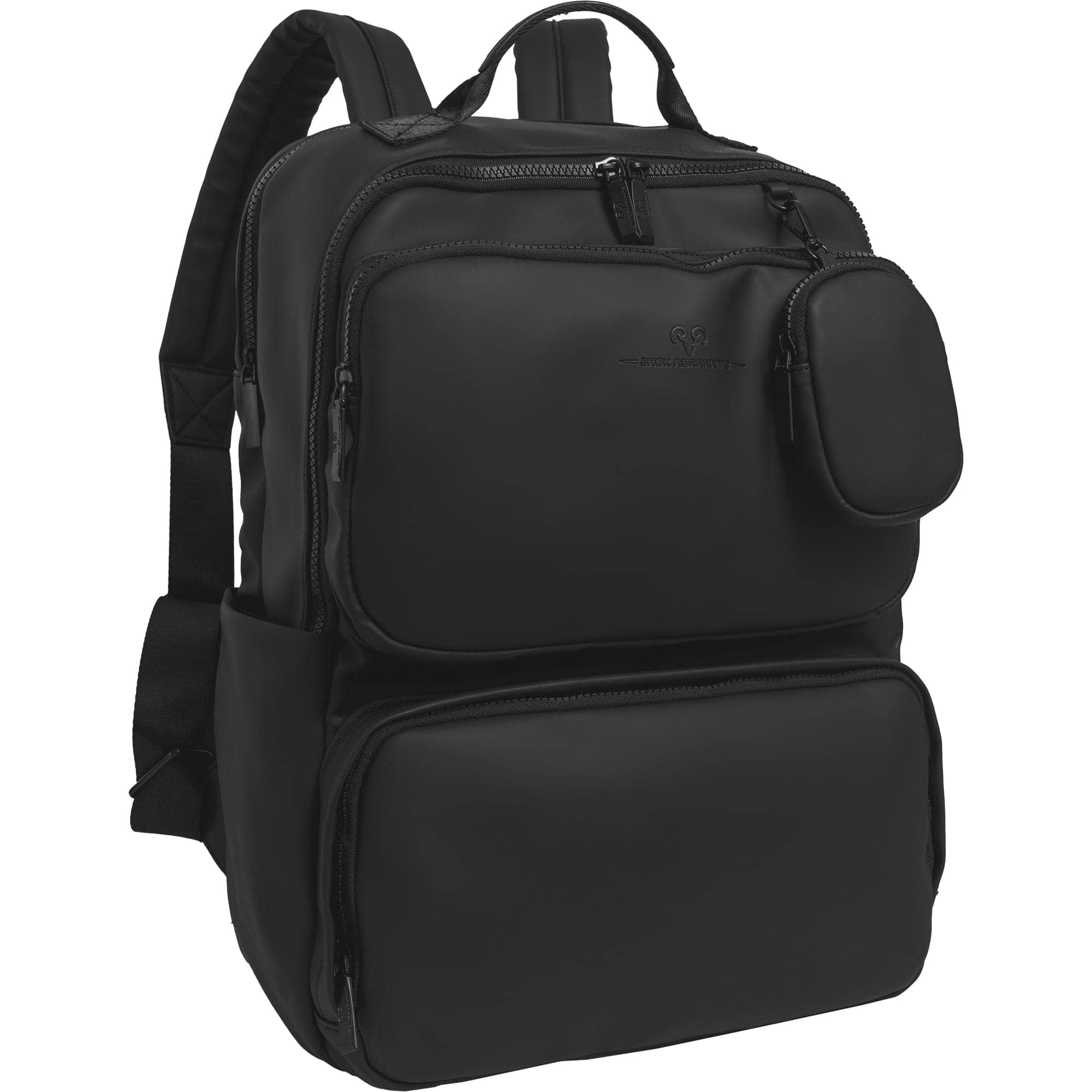 Jack Abrahams - The Conan Water Resistant Tarpaulin Workbook Backpack - Black