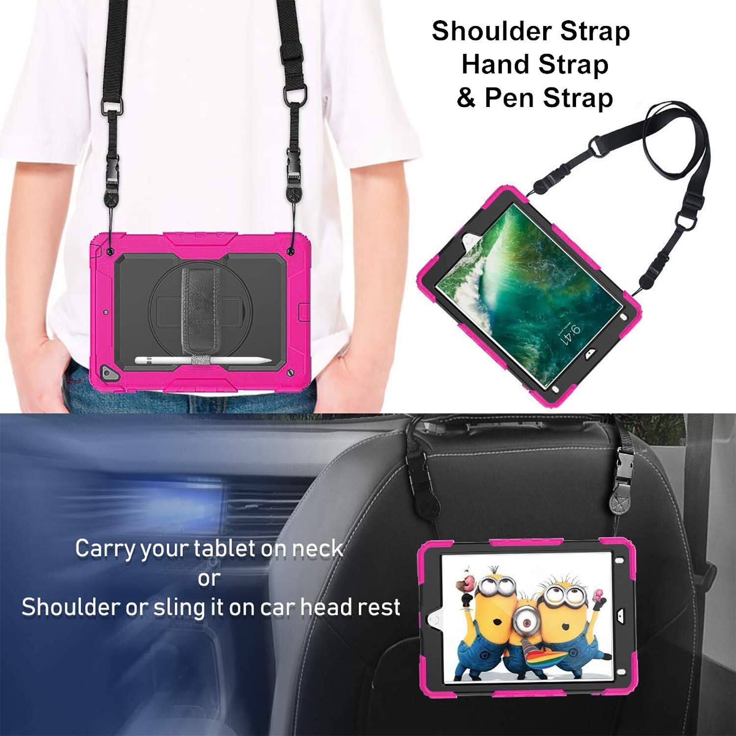 Shoulder Strap Hand Strap & Pen Strap

9:41

Carry your tablet on neck or Shoulder or sling it on car head rest