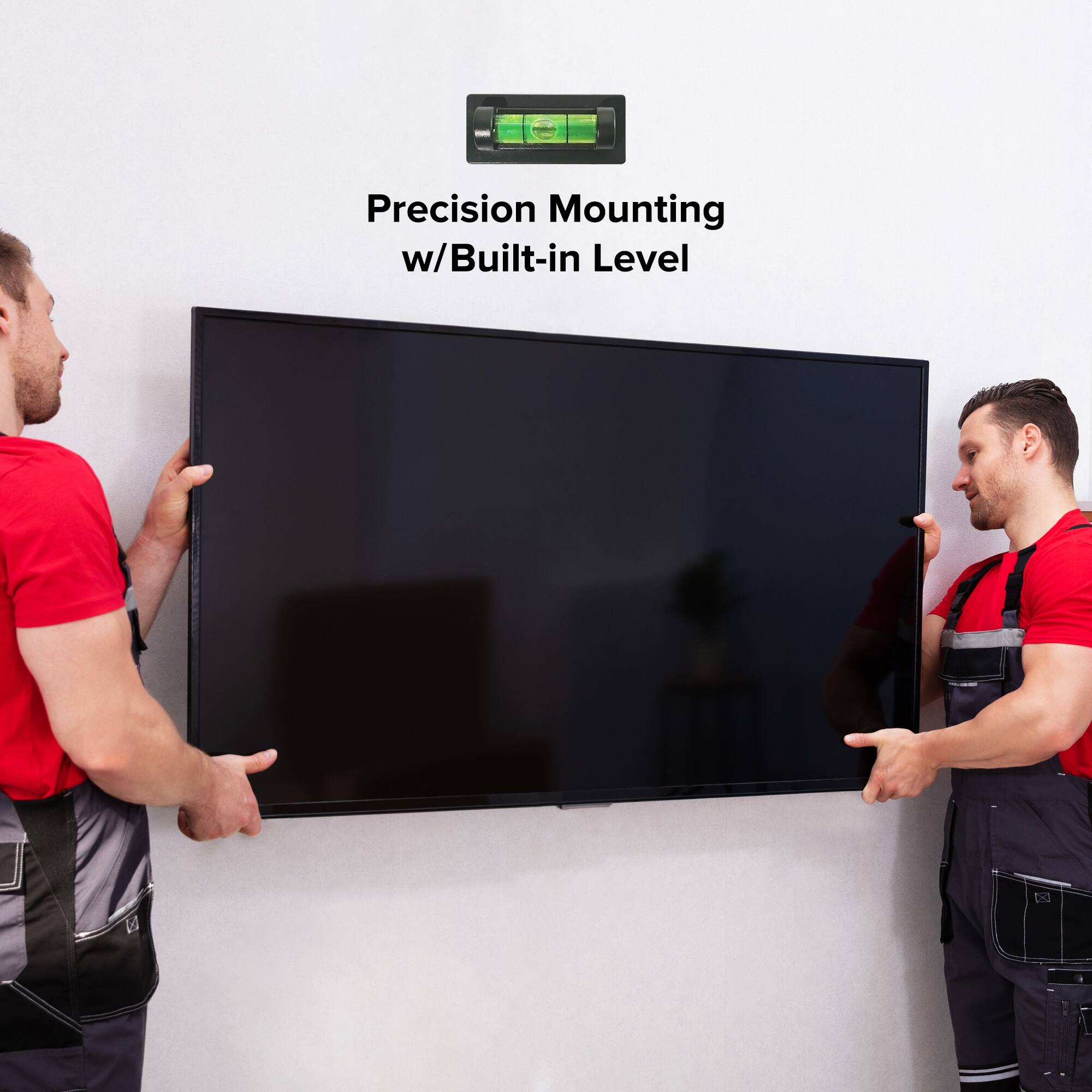 Precision Mounting w/Built-in Level