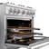 Alt View 11. ZLINE - ZLINE 36 in. Classic Dual Fuel Satin Steel Range w/ 6 Brass Burners & Convection Oven (CDRS-BR-36) - Stainless Steel.