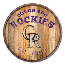 Fan Creations - Colorado Rockies 24'' Established Date Barrel Top - Multicolor