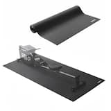 VEVOR - Treadmill Mat for Carpet Floor, 1/4" Thick, 36" x 72" Exercise Equipment Mat for Treadmills, Elliptical, Rowing Machine - Black