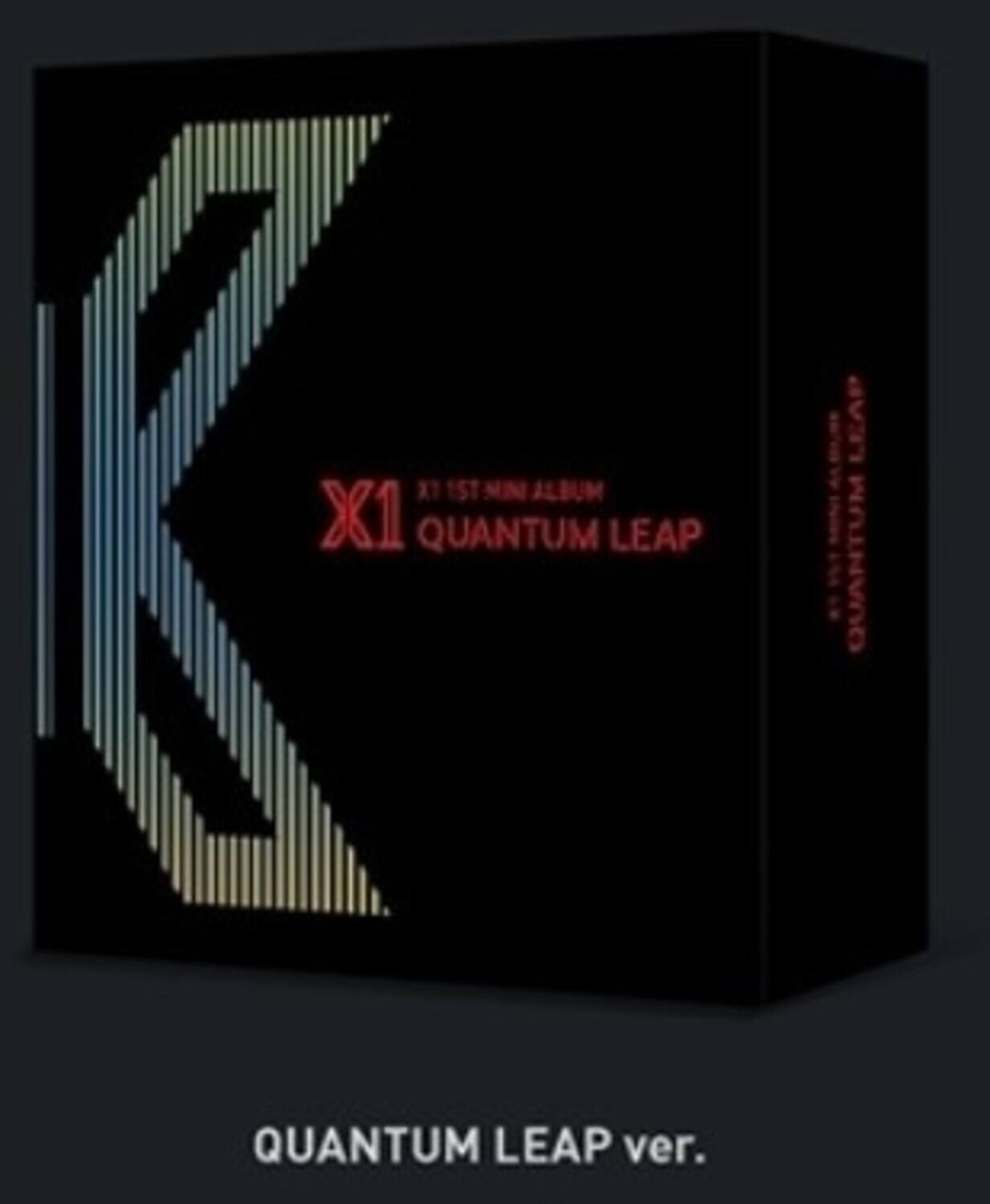 X1 1ST MINI ALBUM  
X1 QUANTUM LEAP  
QUANTUM LEAP ver.