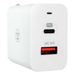 Westinghouse - Ultra Compact USB PD Wall Charger - White