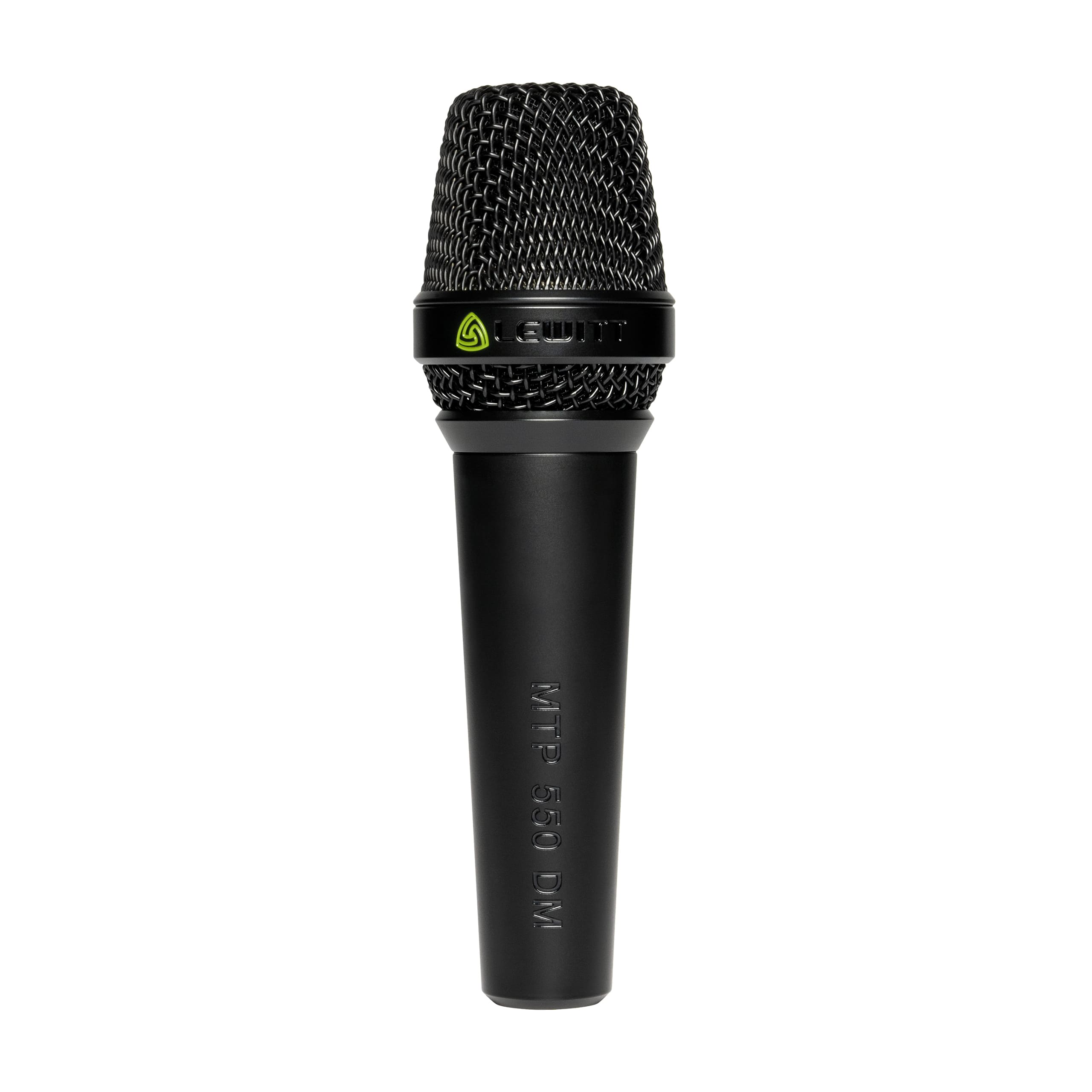 Front. Lewitt Audio - MTP 550 DM Microphone - Black.
