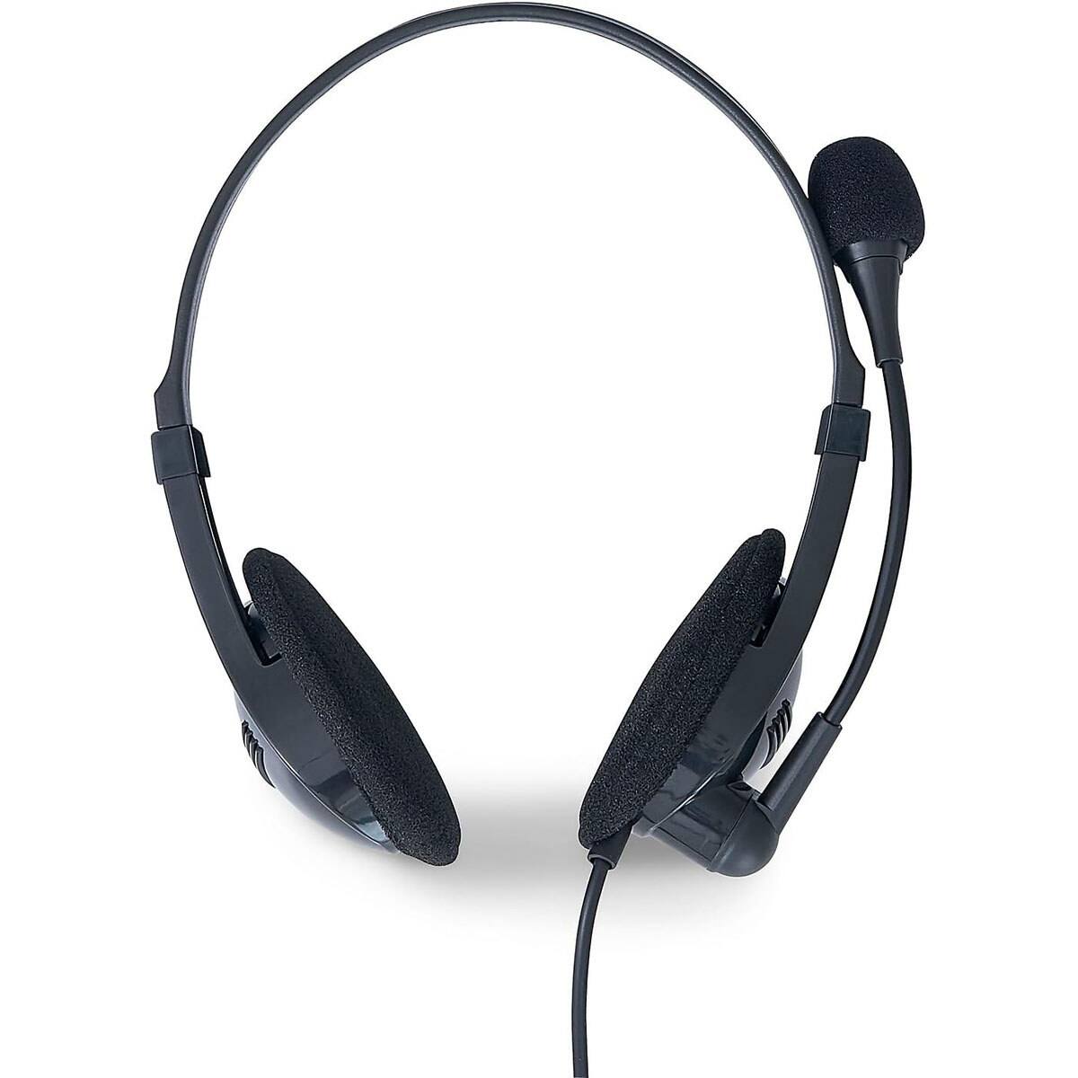 Alt View 1. Verbatim - Stereo Headset with Microphone and In-Line Remote (70723).