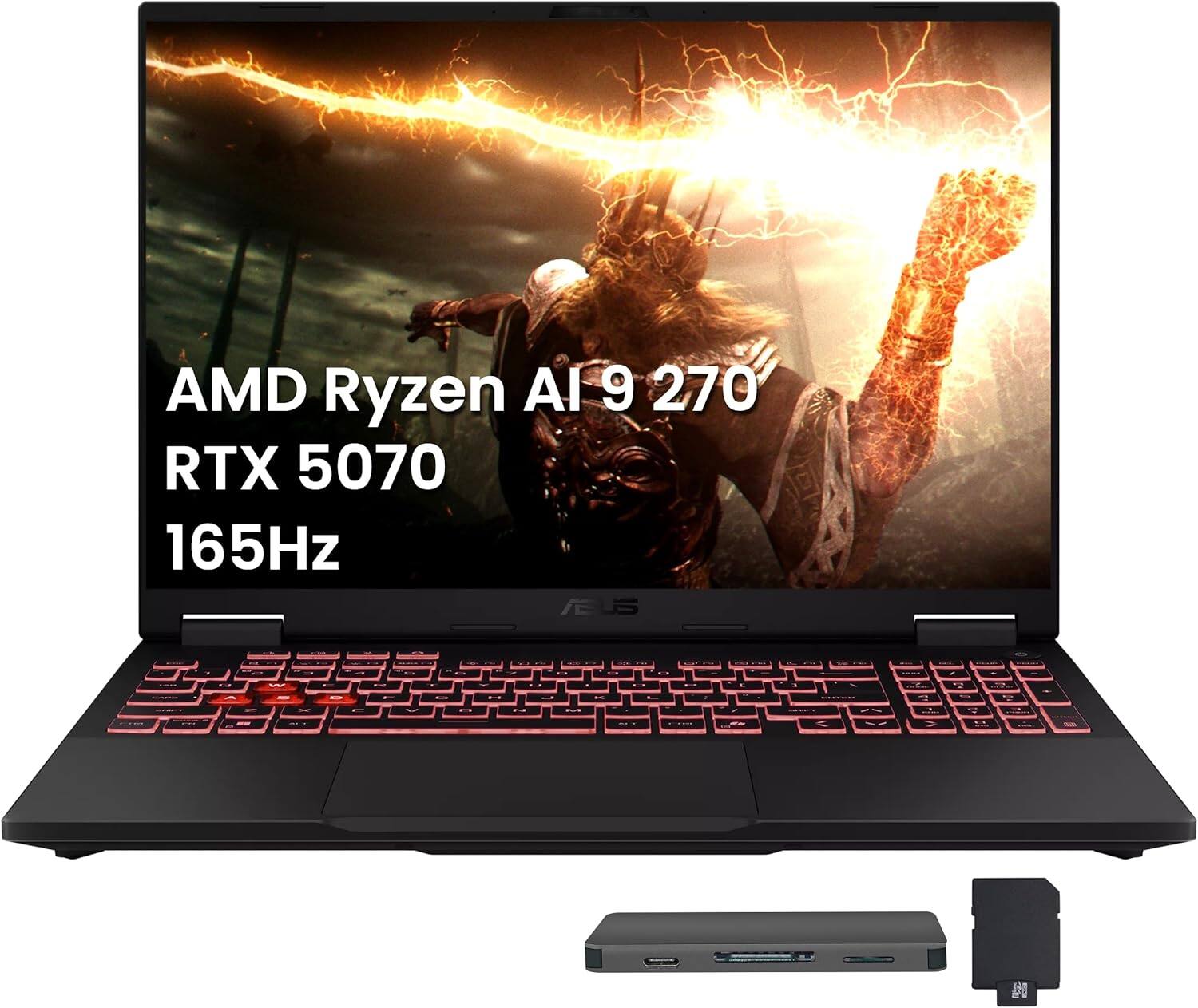 AMD Ryzen AI 9 270  
RTX 5070  
165Hz