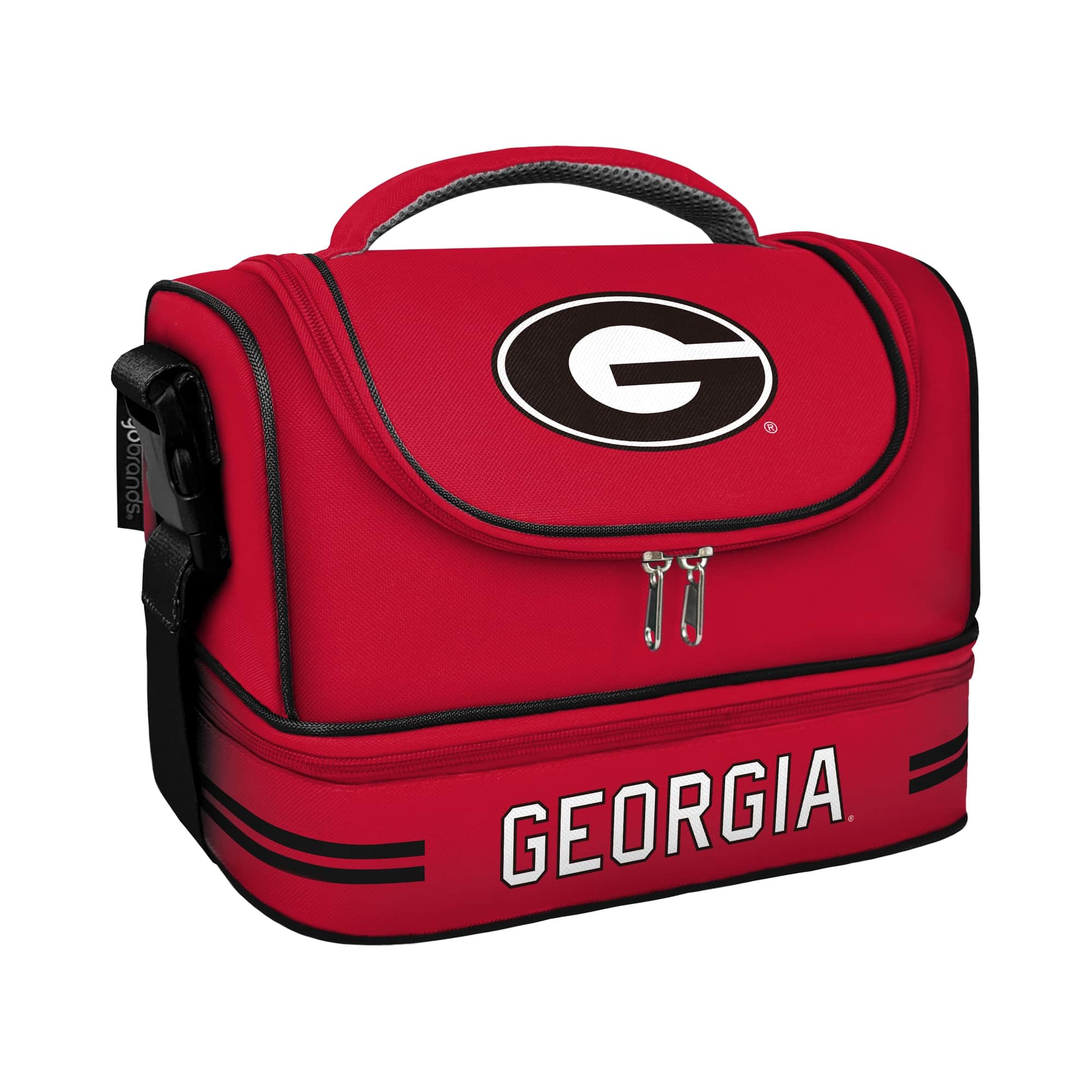 Logo Brands - Georgia Bulldogs Lunch Cooler - Red
