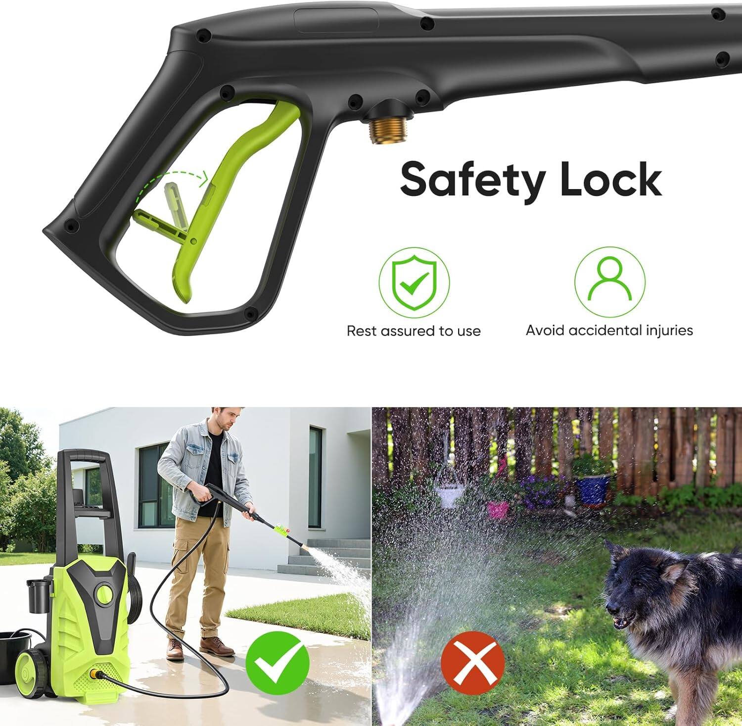 Safety Lock  
Rest assured to use  
Avoid accidental injuries