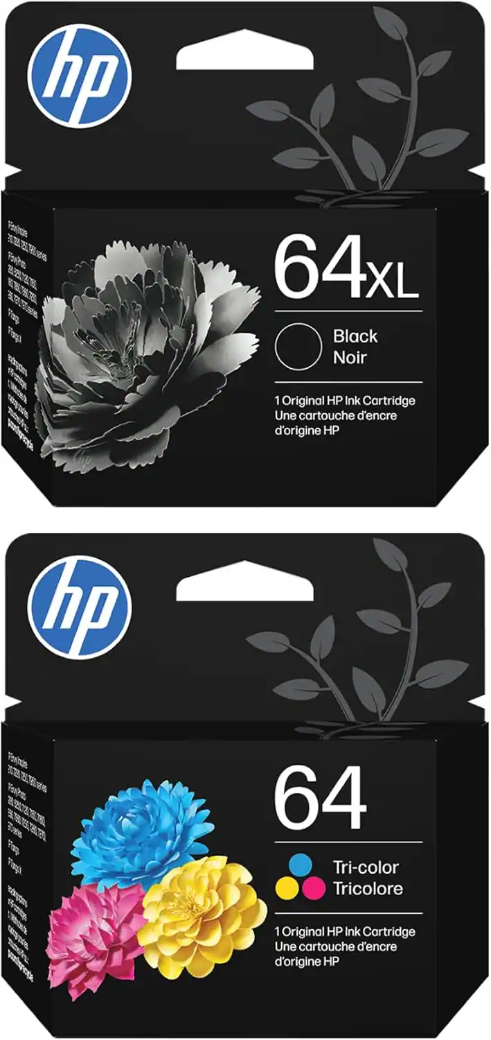HP Cartuccia inkjet 62, N9J71AE, Nero e Tricolore, Combo Pack HP Cartuccia inkjet 62, N9J71AE, Nero e Tricolore, Combo Pack