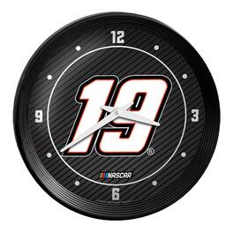 The Fan-Brand - Martin Truex Jr 15" Ribbed Frame Wall Clock - Multicolor
