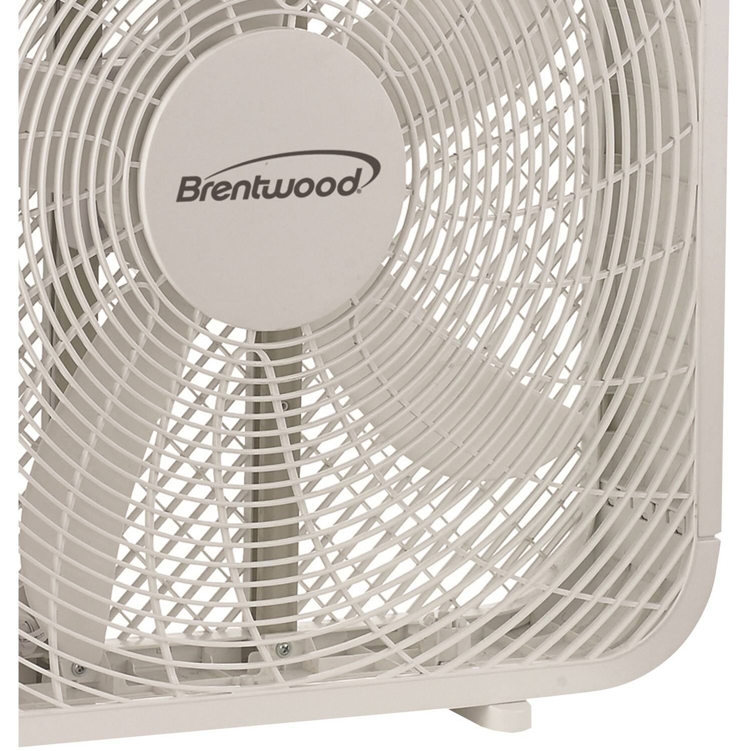 Angle. Kool Zone - Kool Zone 20" Box Fan- White - White.