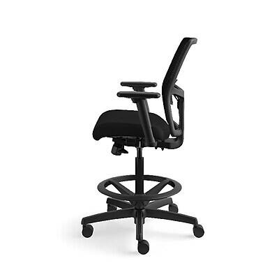 Alt View 7. HON - Ignition 2.0 Low-Back ilira-Stretch Mesh Task Chair, ilira-Stretch Mesh Back - Black.