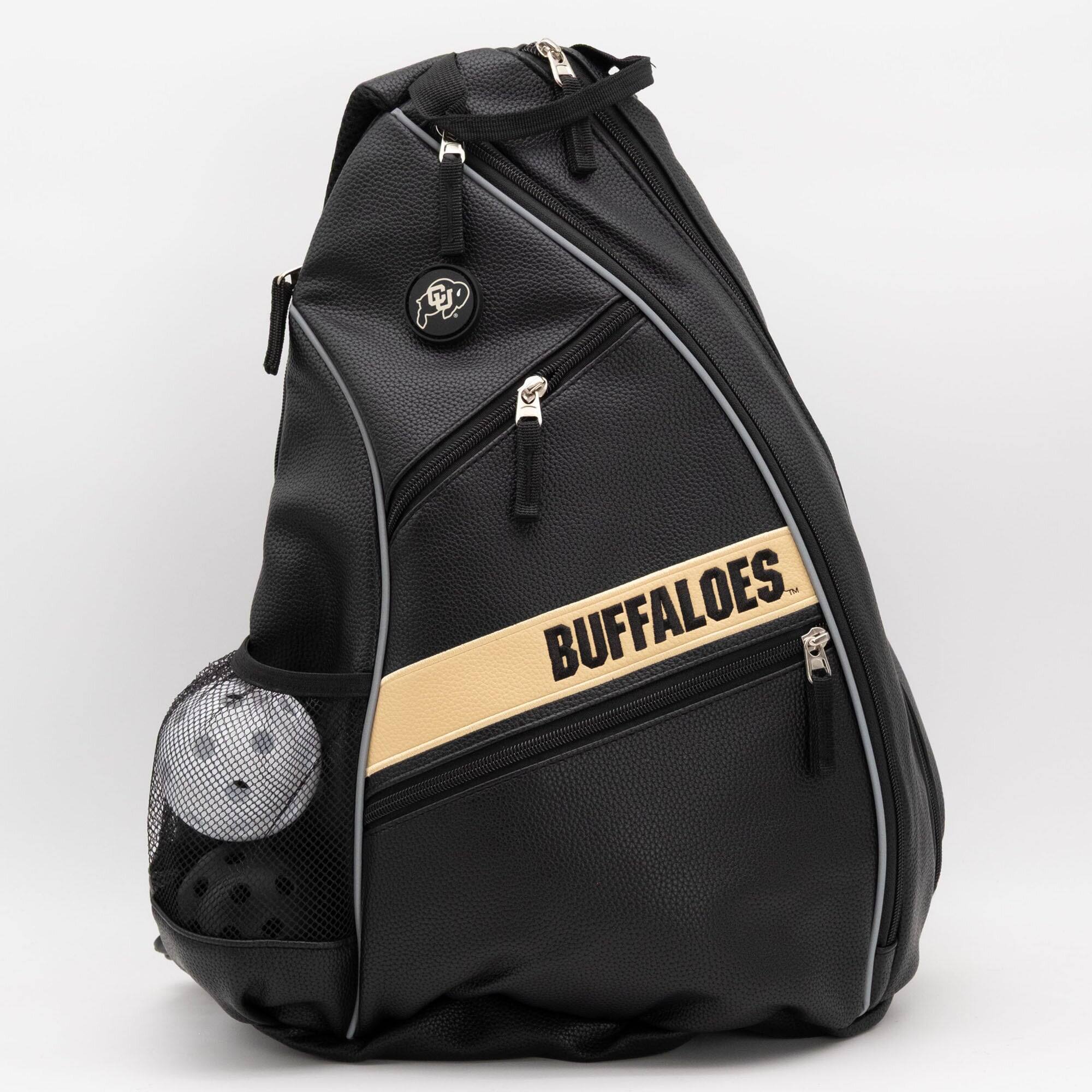 Alt View 3. Team Golf - Colorado Buffaloes Embroidered Team Pickleball Backpack - Multicolor.